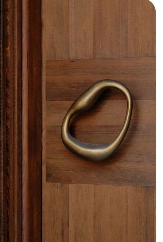 Poignée En Laiton Détail